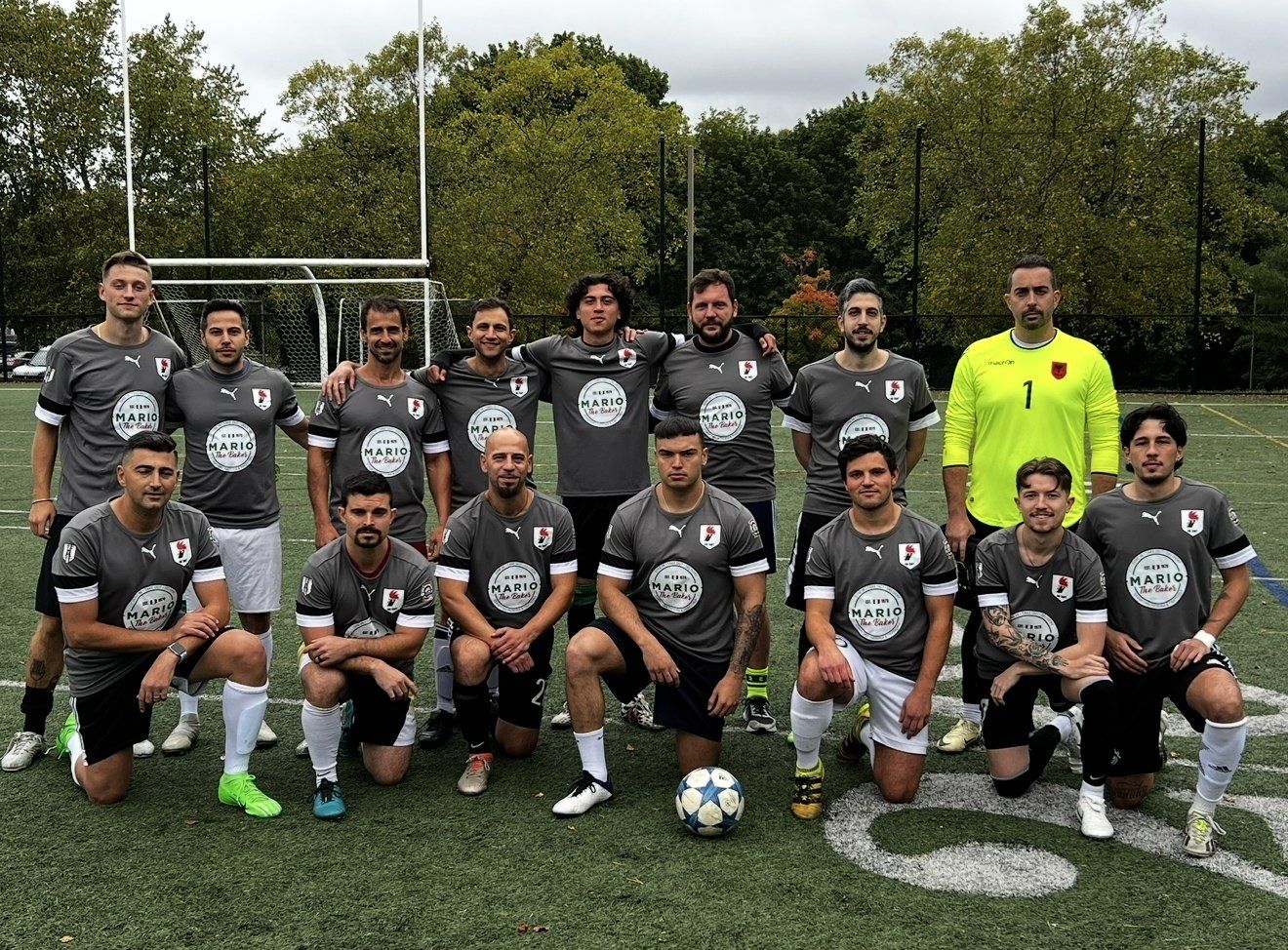 A.S. Bari squad photograph, Stamford Italian Soccer League