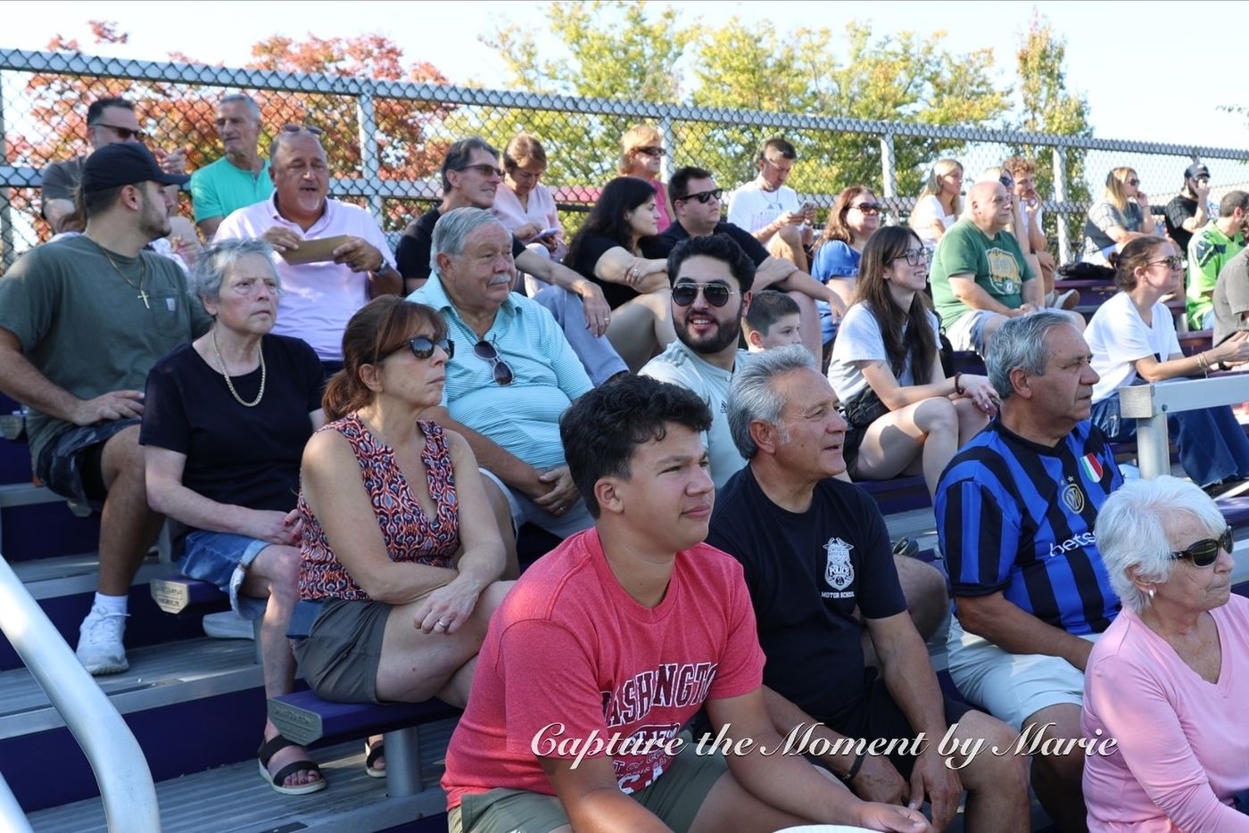 Supporters following the action at the 2025 Final.